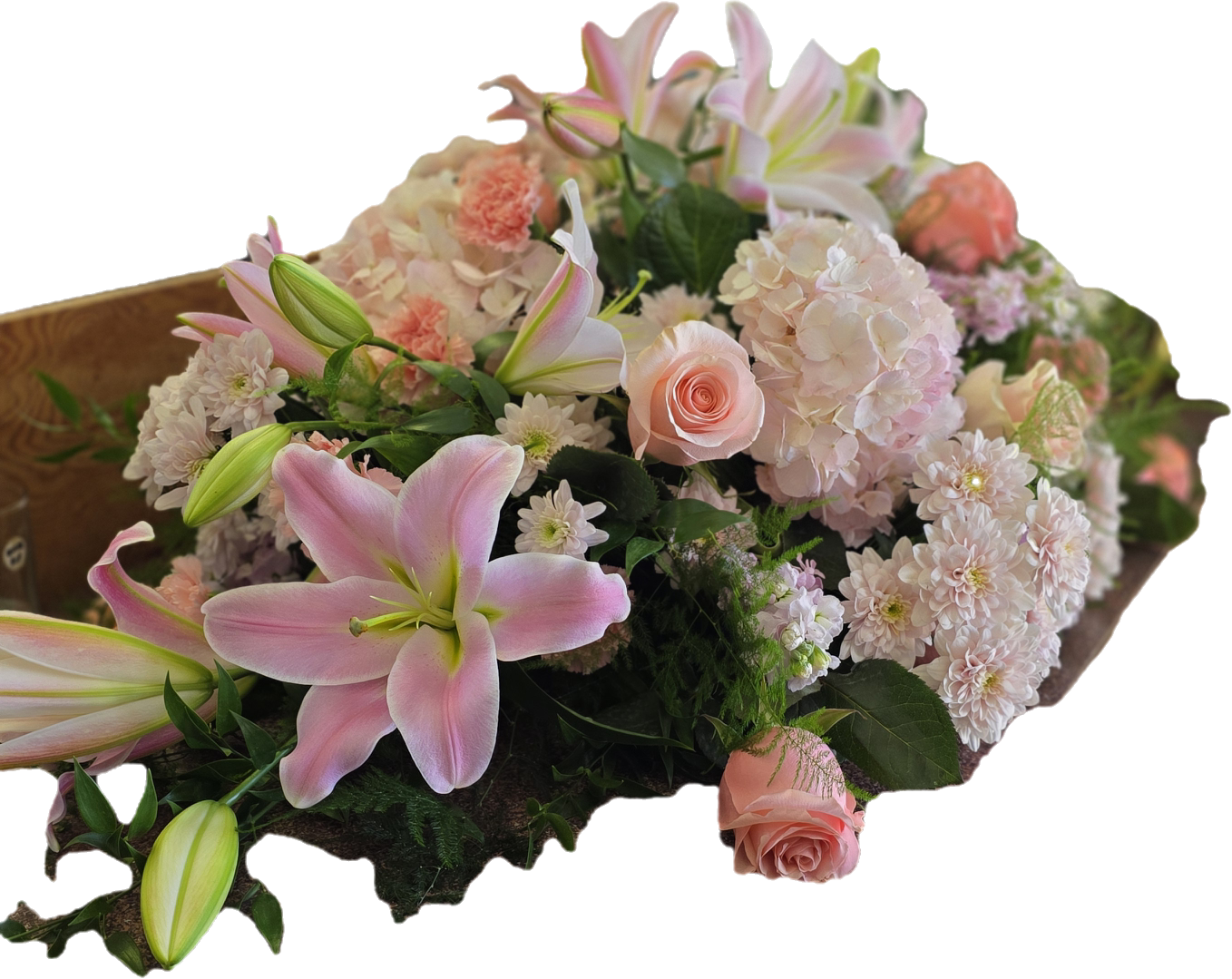 Memories of Tenderness Casket Spray