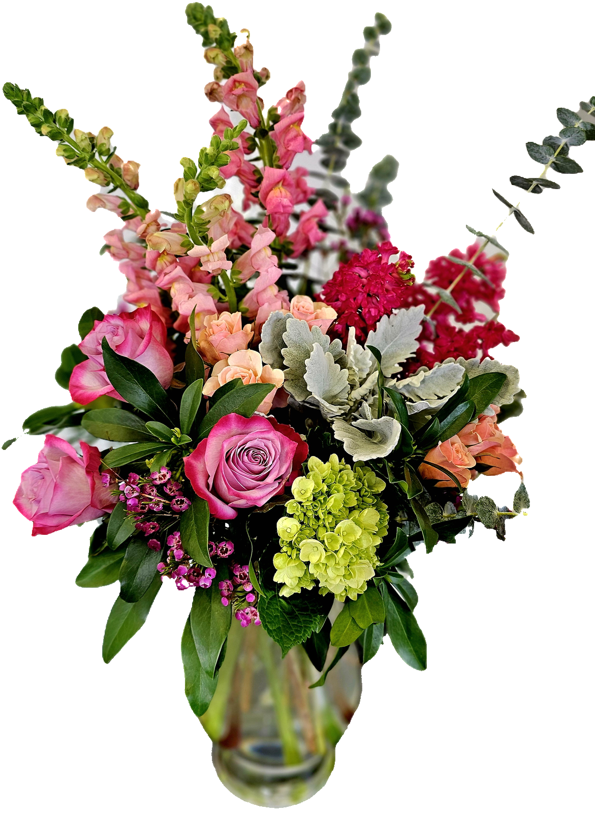 Burst of colors
