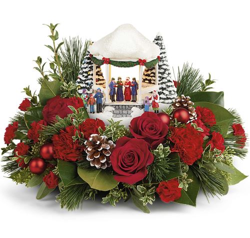 Thomas Kinkade sweet sounds Christmas Centrepiece 2023