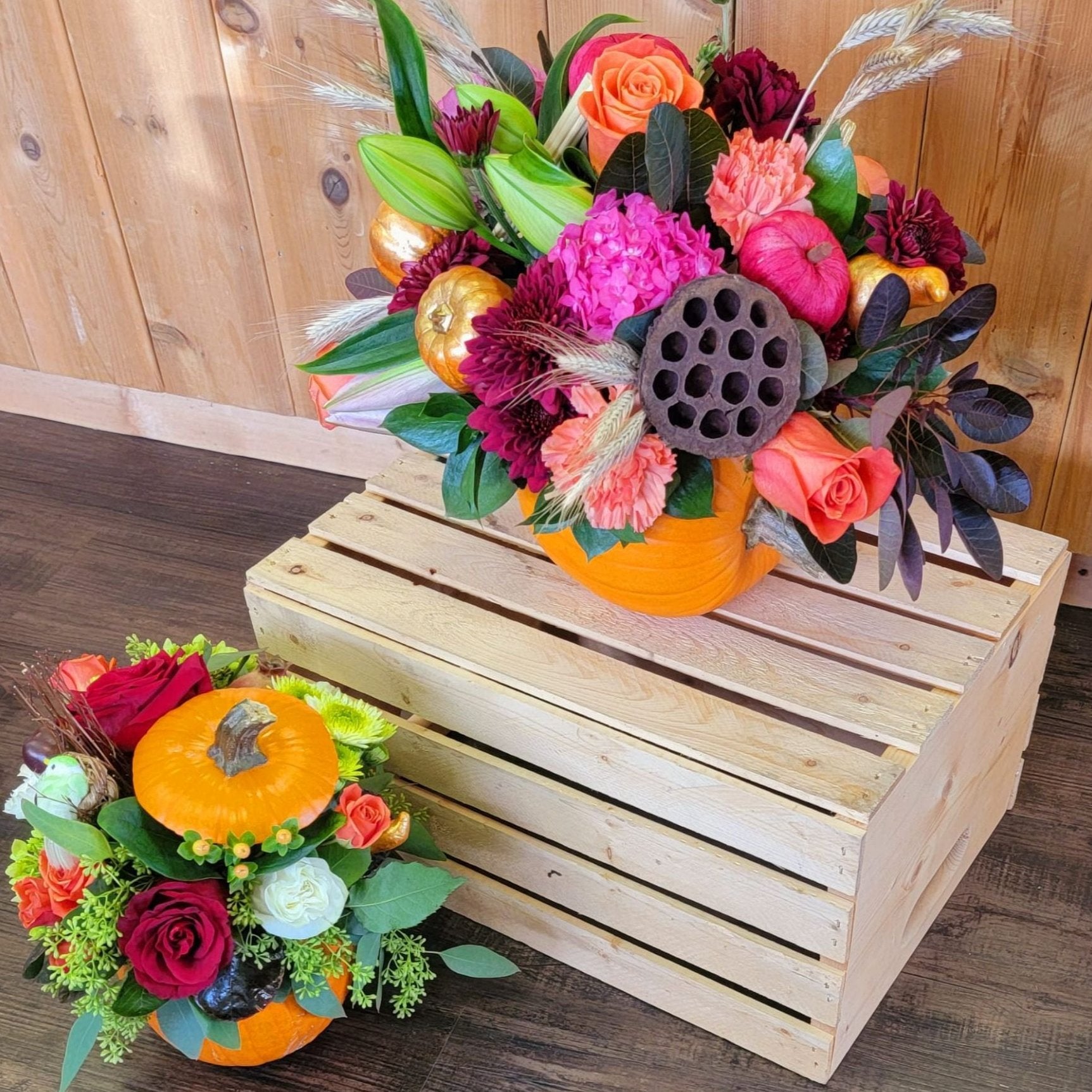 Designer Choice Pumpkin Arrangement