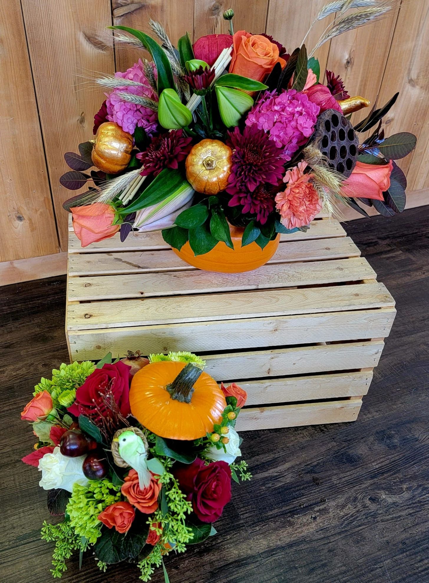 Designer Choice Pumpkin Arrangement