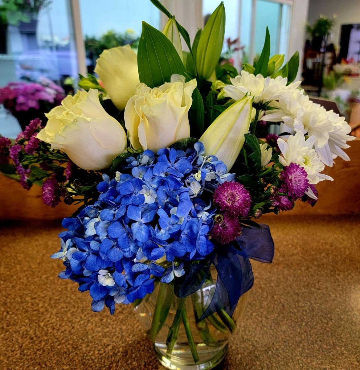 Blue Strike - Rosebay Florist