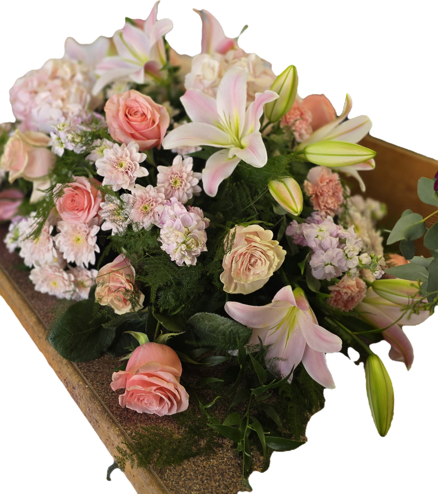 Memories of Tenderness Casket Spray