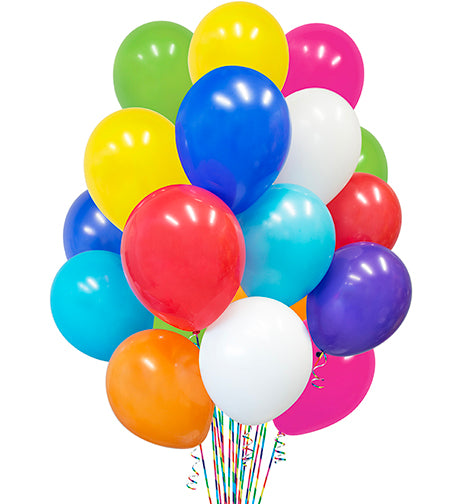 6 ballons 'Satines' latex - L'Incroyable