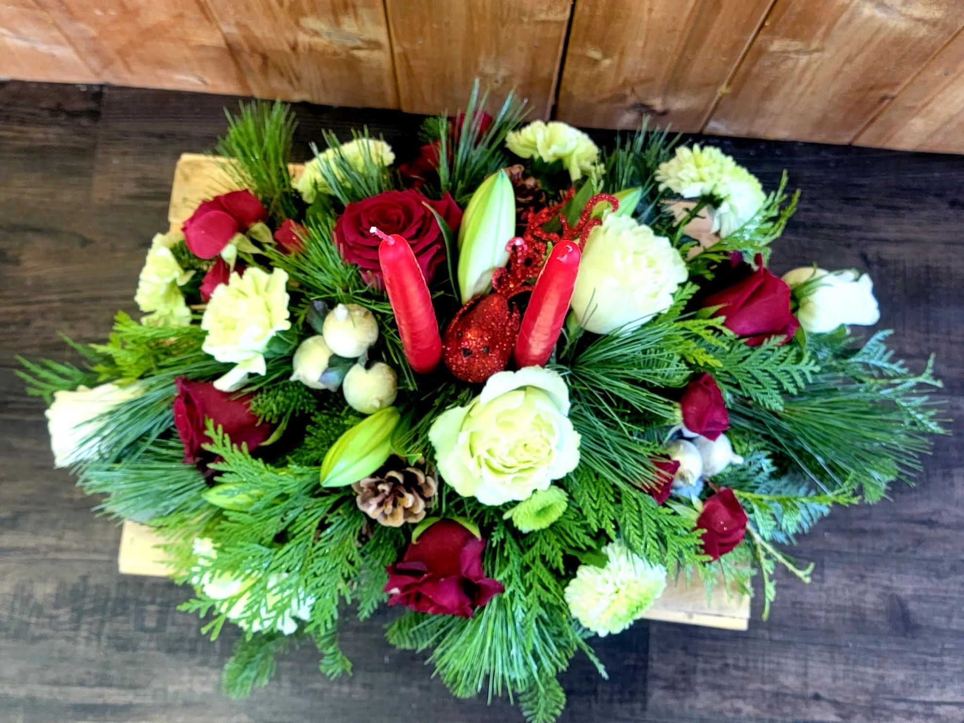 Designer Choice Christmas Centerpiece